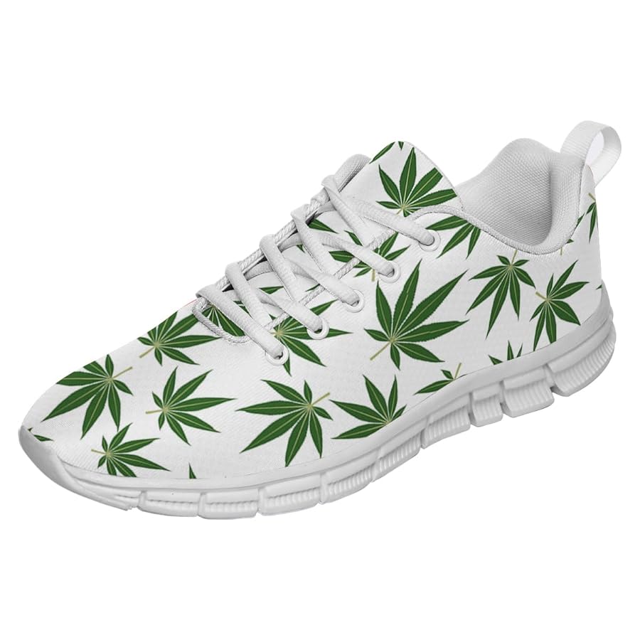 Amazon.com | Men Women Marijuana Sneakers Pot Leaf 420 Weed